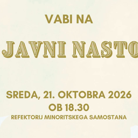 1. JAVNI NASTOP UČENCEV (REFEKTORIJ)