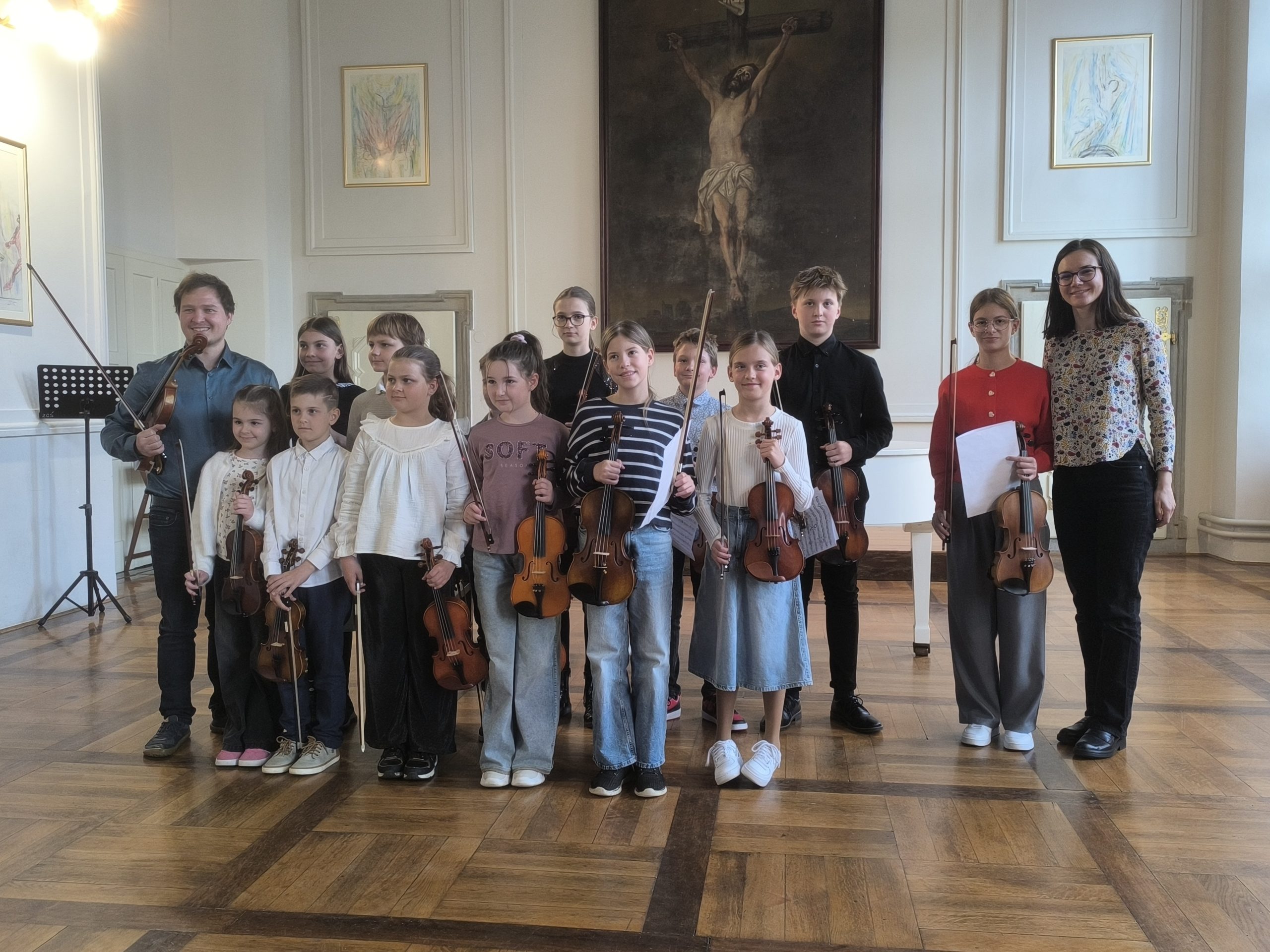 Razredni nastop violinisti