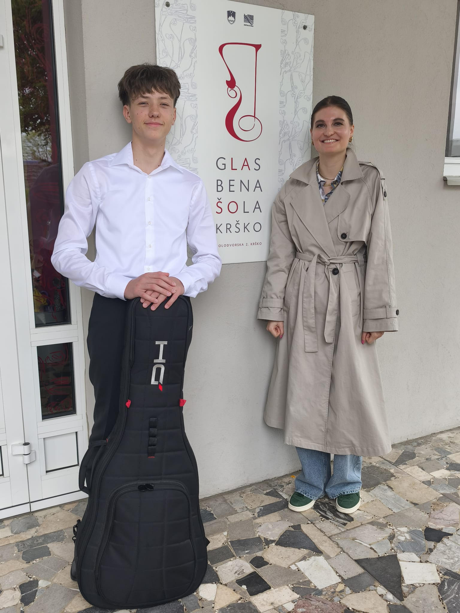David Aubel in prof. Katja Veronika Novak